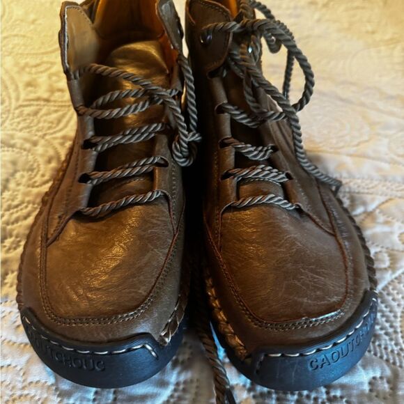 Clohoo size 39/8 brown ankle high boots - Picture 6 of 11